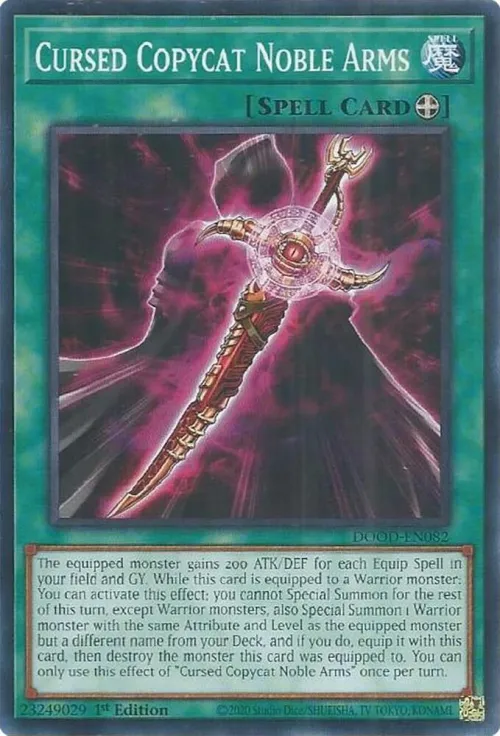 Cursed Copycat Noble Arms
