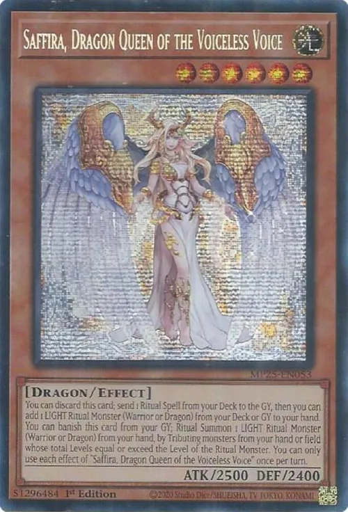Saffira, Dragon Queen of the Voiceless Voice