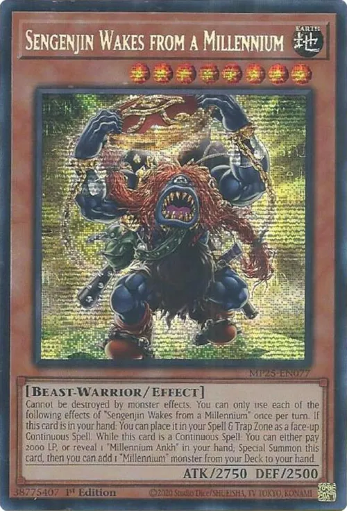 Sengenjin Wakes from a Millennium