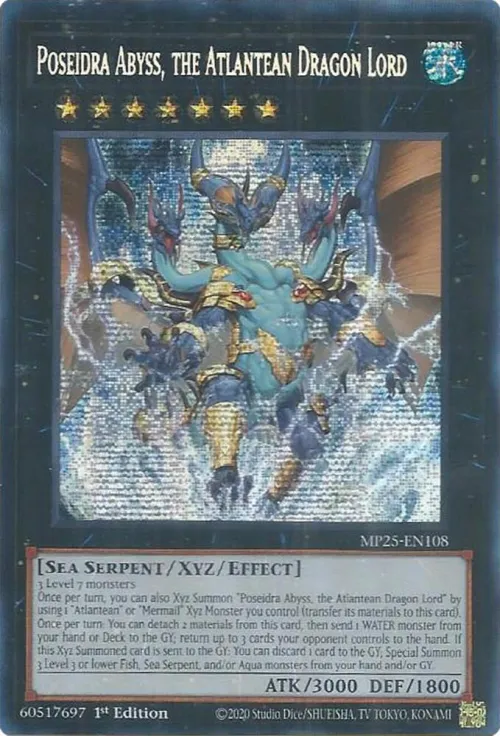 Poseidra Abyss, the Atlantean Dragon Lord