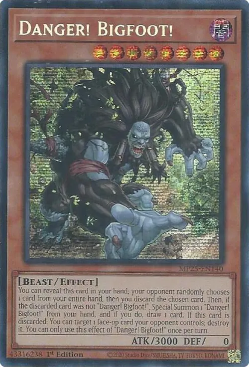 Danger! Bigfoot!