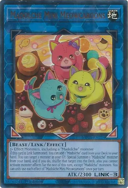 Madolche Mini Meowcaroons