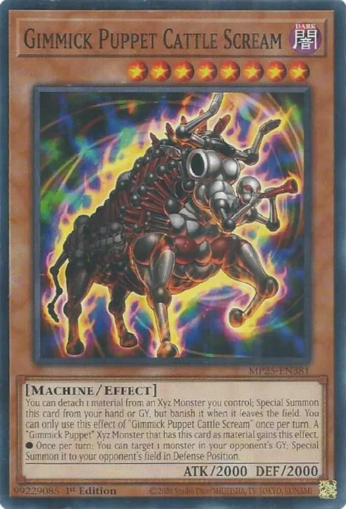 Gimmick Puppet Cattle Scream