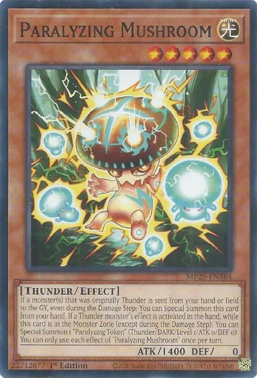 Paralyzing Mushroom