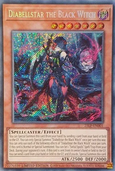 Diabellstar the Black Witch - Secret Rare