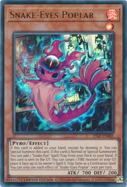 Snake-Eyes Poplar - Secret Rare