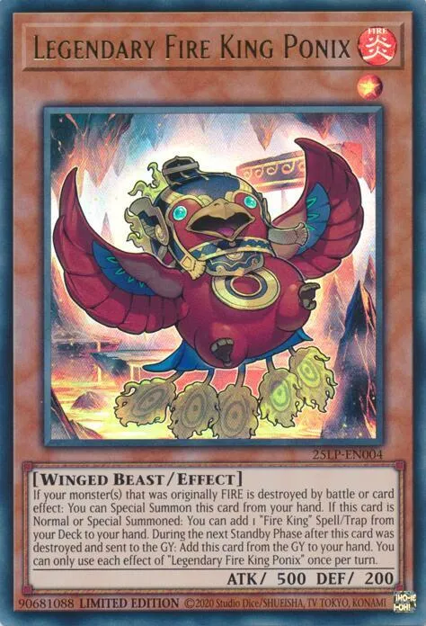 Legendary Fire King Ponix - Limited