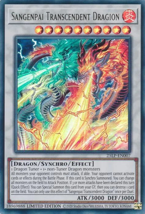 Sangenpai Transcendent Dragion - Limited