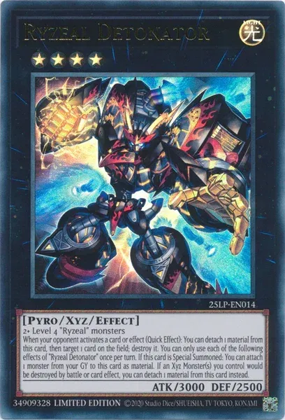 Ryzeal Detonator - Secret Rare