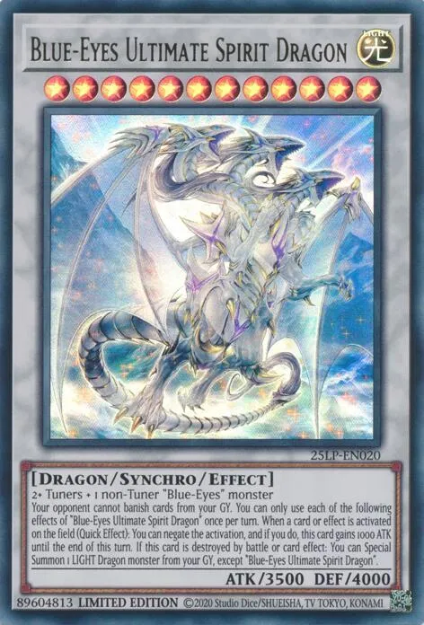 Blue-Eyes Ultimate Spirit Dragon - Limited