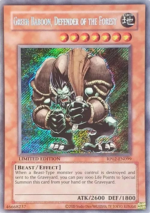 Green Baboon, Defender of the Forest