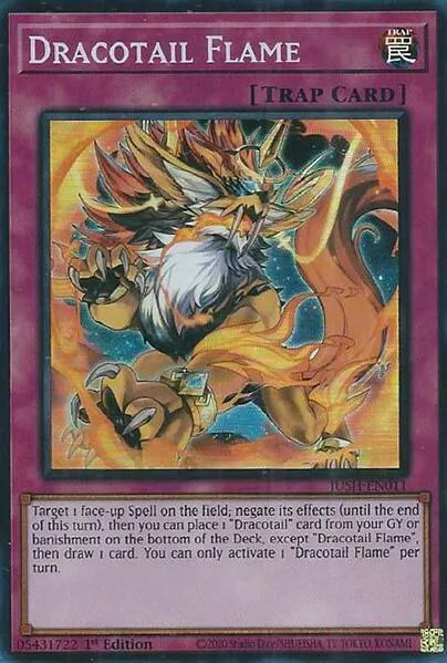 Dracotail Flame - Super Rare