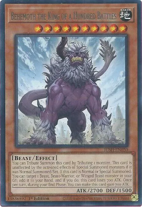 Behemoth the King of a Hundred Battles - 1st Edition