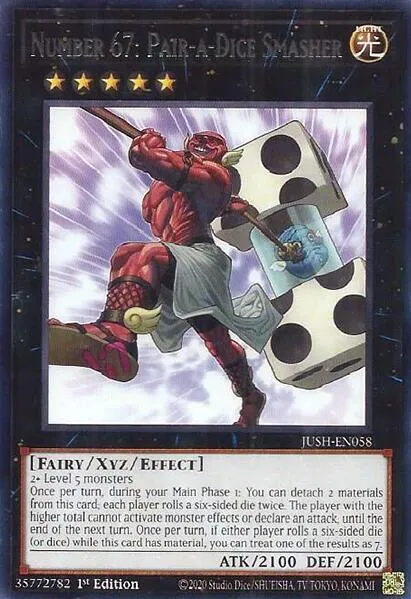 Number 67: Pair-a-Dice Smasher - 1st Edition