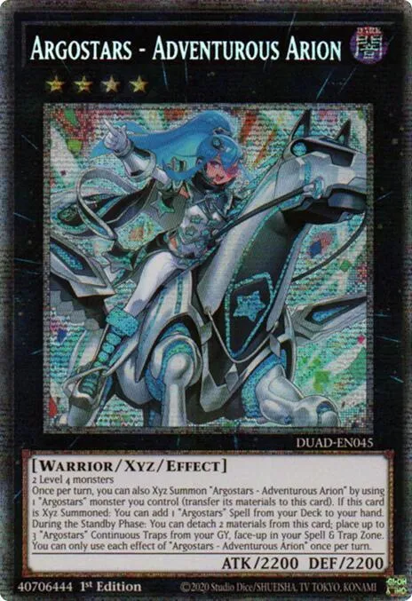 Argostars - Adventurous Arion - Starlight Rare