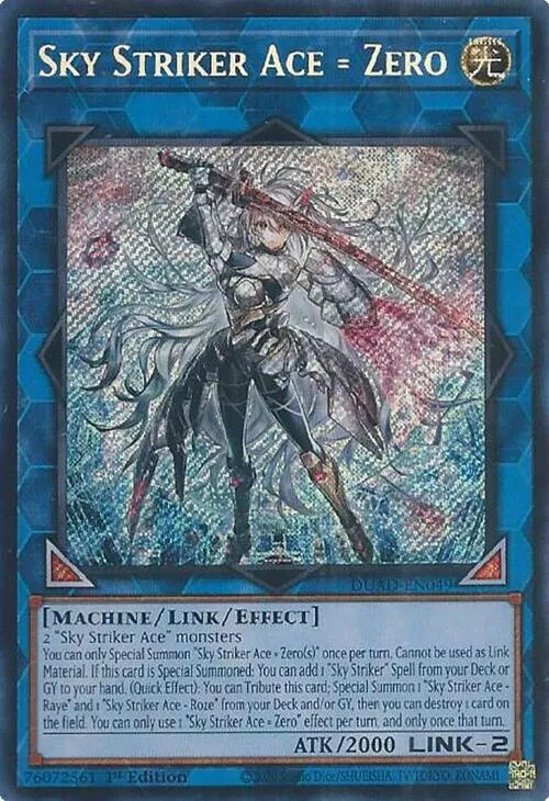 Sky Striker Ace = Zero - 1st Edition