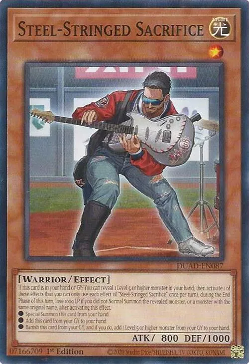 Steel-Stringed Sacrifice