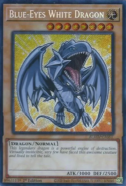 Blue-Eyes White Dragon - 1st Edition