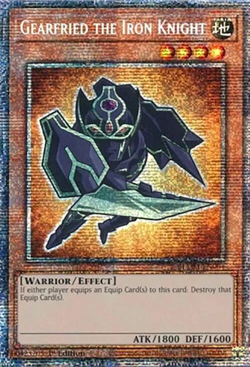 Gearfried the Iron Knight - Starlight Rare