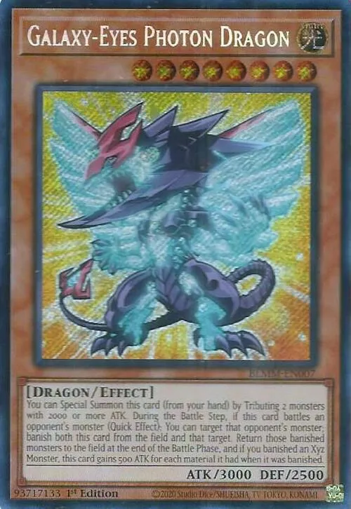 Galaxy-Eyes Photon Dragon - 1st Edition
