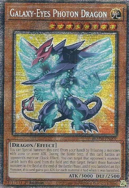 Galaxy-Eyes Photon Dragon - Starlight Rare