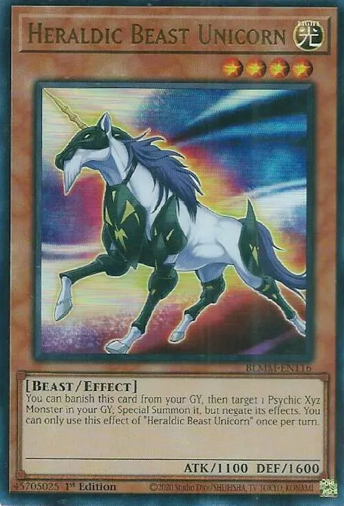 Heraldic Beast Unicorn