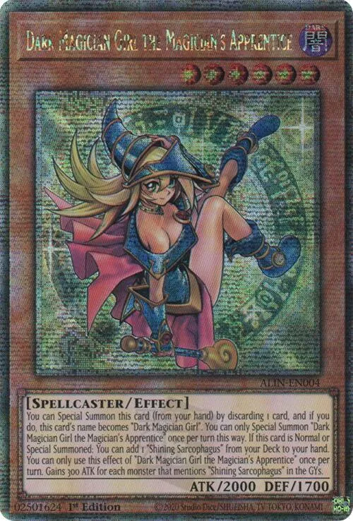 Dark Magician Girl the Magician's Apprentice - Quarter Century Secret Rare