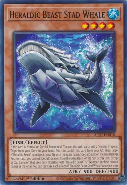 Heraldic Beast Stad Whale