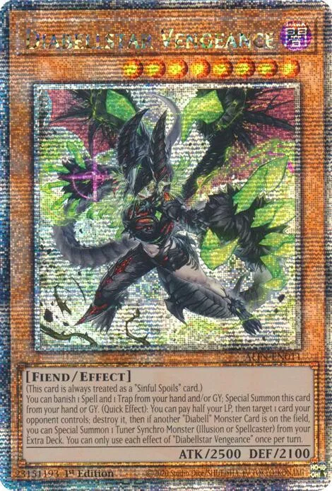Diabellstar Vengeance - Quarter Century Secret Rare