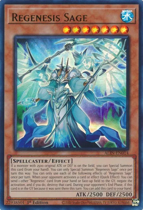Regenesis Sage - 1st Edition