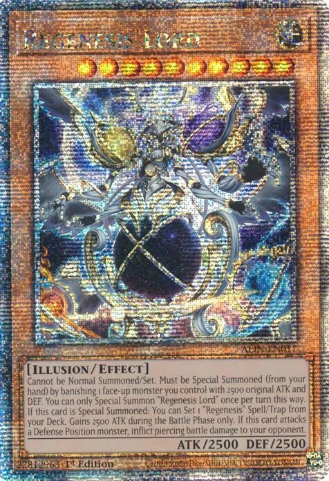 Regenesis Lord - Quarter Century Secret Rare