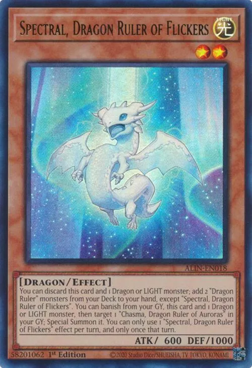Spectral, Dragon Ruler of Flickers - 1st Edition