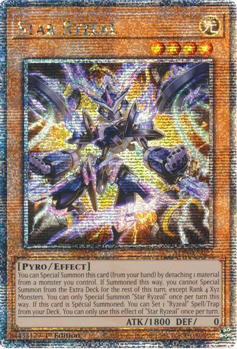 Star Ryzeal - Quarter Century Secret Rare