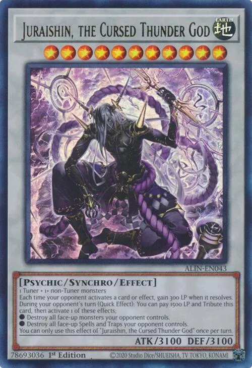 Juraishin, the Cursed Thunder God - 1st Edition
