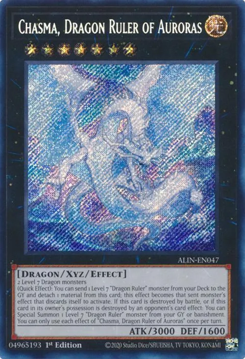 Chasma, Dragon Ruler of Auroras - 1st Edition