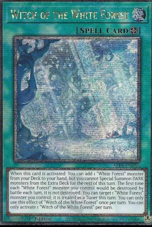 Witch of the White Forest - Quarter Century Secret Rare