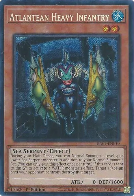 Atlantean Heavy Infantry - Secret Rare