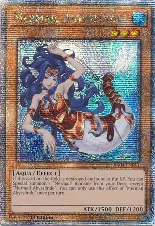 Mermail Abysslinde - Quarter Century Secret Rare