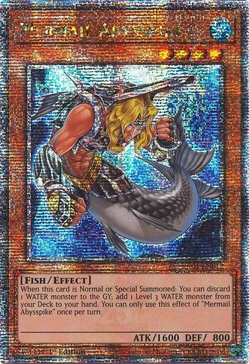 Mermail Abysspike - Quarter Century Secret Rare