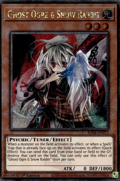 Ghost Ogre & Snow Rabbit - Quarter Century Secret Rare