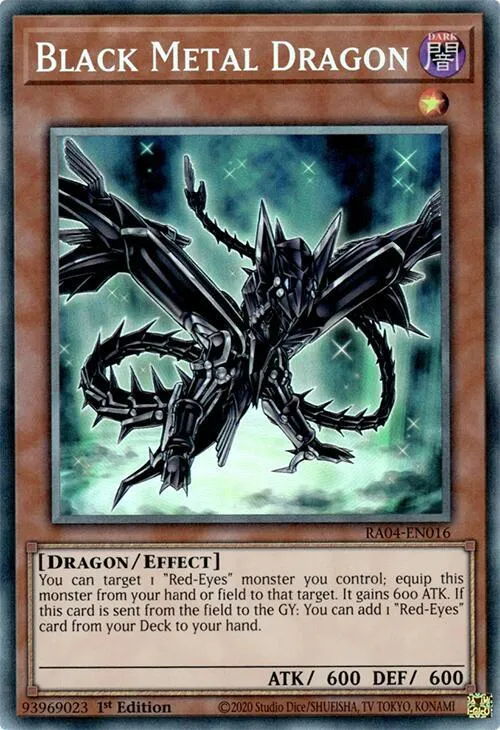 Black Metal Dragon - Pcr
