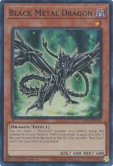 Black Metal Dragon - 1st Edition