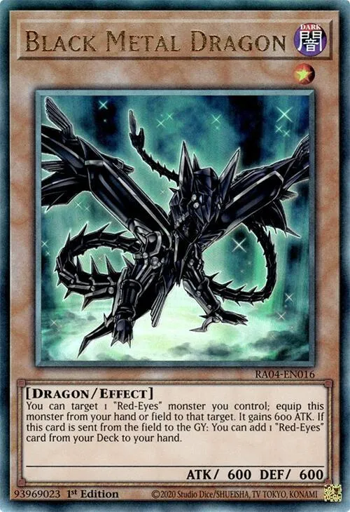 Black Metal Dragon - Pur