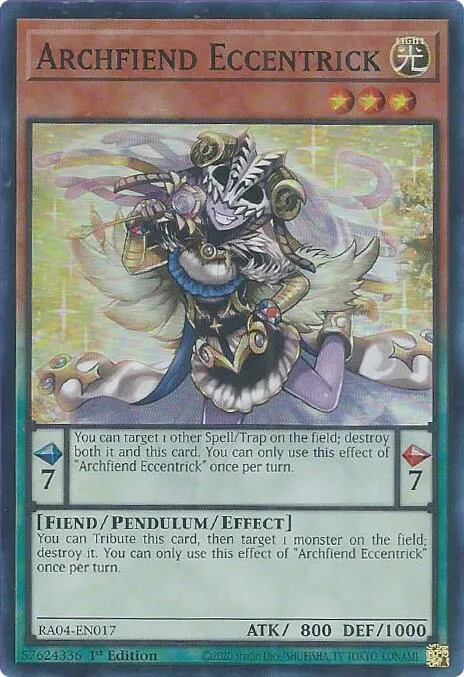 Archfiend Eccentrick - 1st Edition