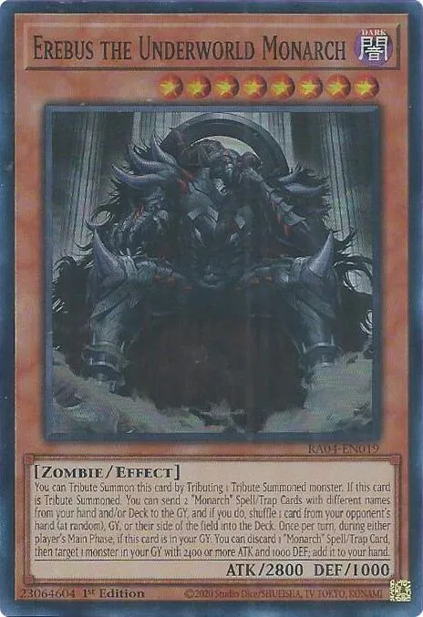 Erebus the Underworld Monarch - 1st Edition