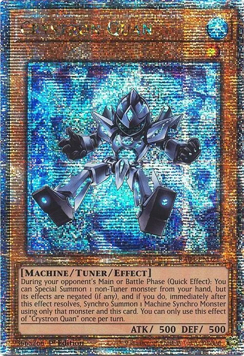 Crystron Quan - Quarter Century Secret Rare