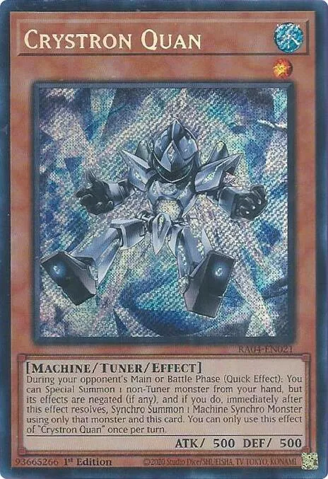 Crystron Quan - Secret Rare