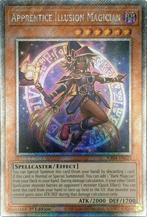Apprentice Illusion Magician - Platinum Secret Rare