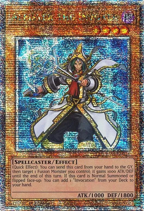Aleister the Invoker - Quarter Century Secret Rare