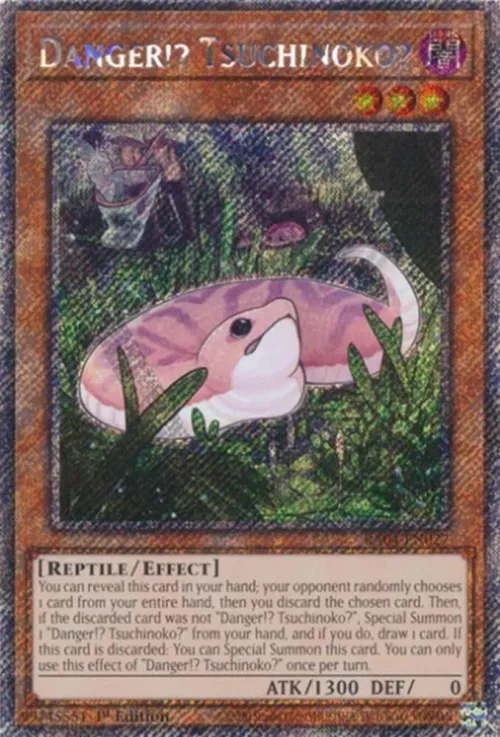 Danger!? Tsuchinoko? - Platinum Secret Rare